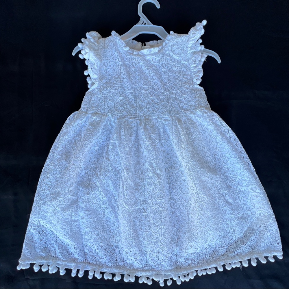 Casual White Dress For Girls